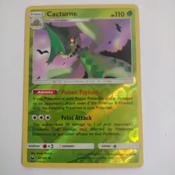 Pokemon: Cacturne Reverse Holo - 20/168 - Uncommon - Celestial Storm - Image 1