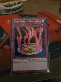 Yu-Gi-Oh! Cursed Seal of the Forbidden Spell (UR) RA03-EN076 Quarter Century Bo - Image 1
