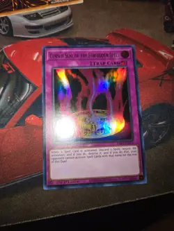 Yu-Gi-Oh! Cursed Seal of the Forbidden Spell (UR) RA03-EN076 Quarter Century Bo - Image 3