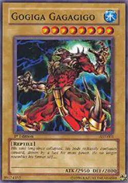 1x (P) Gogiga Gagagigo - AST-001 - Common - Unlimited Edition YuGiOh - Image 1