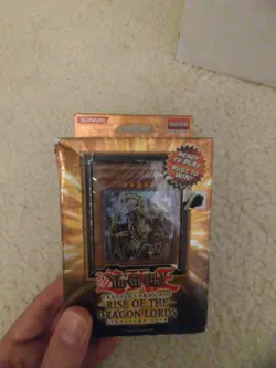 Yugioh Rise Of The Dragon Lords Structure Deck Sealed 1st Edition (Box Is DMG) - Image 1