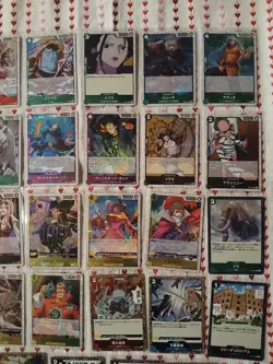 One Piece TCG Japanese Lot ×34 Pirate Foils And Foils (No Duplicates) - Image 3