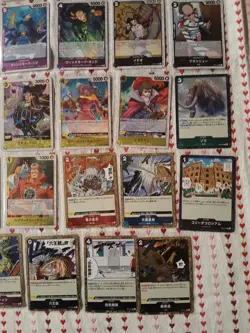 One Piece TCG Japanese Lot ×34 Pirate Foils And Foils (No Duplicates) - Image 5