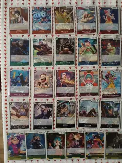 One Piece TCG Japanese Lot ×51 All Foils (No Duplicates) - Image 2