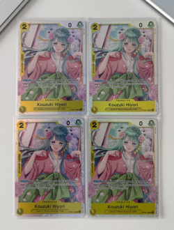 Kouzuki Hiyori OP06-106 SR x4 Playset | One Piece ENGLISH | MINT - Image 1