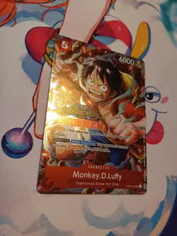 Monkey D. Luffy - ST01-012 Treasure Cruise Winner English One Piece Card - Image 3