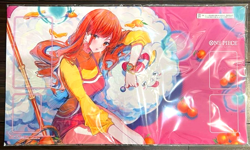 One Piece Official Nami & Zeus Playmat Bandai Fes No Card - Image 1