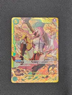 One Piece TCG Jewelry Bonney OP12-118 SEC Legacy Of The Master Holo Foil Card - Image 1