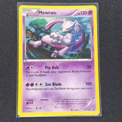 Mewtwo - XY100 - Cosmos Holo - Black Star Promo - Pokemon Card - LP - Image 1