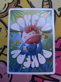 Pokepu - Dangles (Tangela) - Derpy Pokemon Parody / Fan Art Card - Image 2