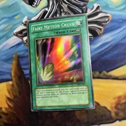 FADED Yu-Gi-Oh! Fairy Meteor Crush PSV -063 FADED MISPRINT CARD - Image 2