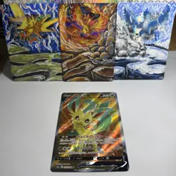 Leafeon V 070/069 SR Japanese S6a Eevee Heroes Full Art Pokemon Card 2021 - Image 1