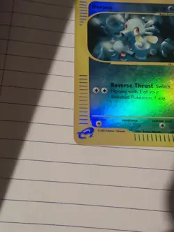 Horsea 85/147 Aquapolis 2002 Reverse Holo E-Series Nintendo Pokemon Card TCG - Image 4