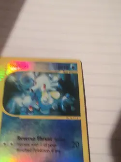 Horsea 85/147 Aquapolis 2002 Reverse Holo E-Series Nintendo Pokemon Card TCG - Image 5