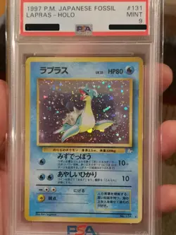 Swirl - Pokemon Karte/Card - Lapras Holo - Fossil Set Jap - PSA 9 - #131 - 1997 - Image 4