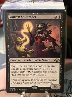 Warren Soultrader Modern Horizons 3 Regular Card NM Magic the Gathering - Image 1
