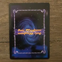 1997 Ani-Mayhem CCG Promo Demo Sudden Recall (Tenchi Muyo) Rare Vintage Card NM - Image 4