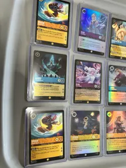 29 Card Hits Lot of Lorcana Fabled- Enchanted, Epic, Legendary All Pack-Sleeve - Image 2