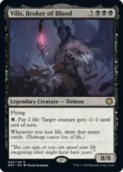 MTG Vilis, Broker of Blood [Game Night: Free-for-All] Near Mint Magic - Image 1