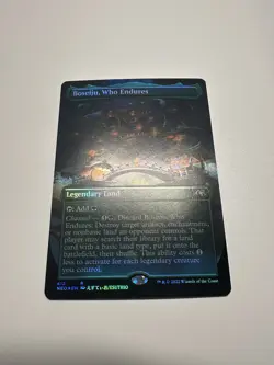 MTG Boseiju, Who Endures 412 Borderless Foil Kamigawa Neon Dynasty NM Rare - Image 3