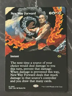 New Way Forward #0367 R [Tarkir: Dragonstorm] [Borderless] NF LP/NM - Image 1