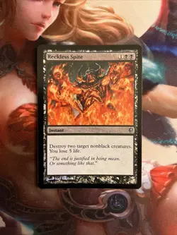 MTG FOIL Reckless Spite NM - Conspiracy: 2014 Edition - Image 1
