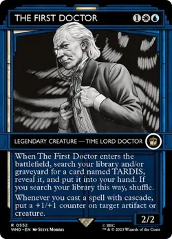 MTG - The First Doctor - Showcase - Doctor Who - Magic the Gathering - Image 1