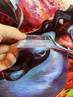 🌀SWIRL🌀 Kyogre 034/132 Cosmos Holo Knock Out Collection Box Promo Pokemon - Image 2