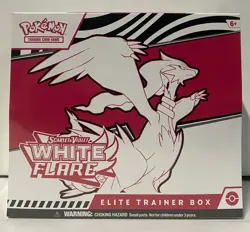 Pokemon TCG Scarlet Violet White Flare Elite Trainer Box ETB Factory Sealed - Image 1