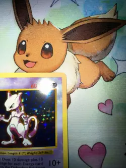 Mewtwo 010/102 Base Set Shadowless Holo GEM MINT CONDITION Pokemon WOTC Vintage - Image 5