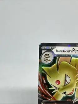 Pokemon TCG Team Rockets Persian Ex 218 SV Black Star Promo - Image 2