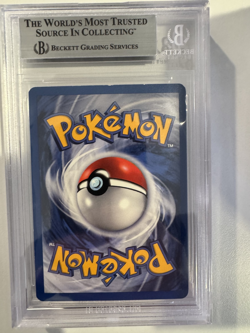 Pokemon 2001 Entei Reverse Holo Black Star Promo #34 BGS 8 - Image 2