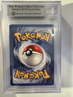 Pokemon 2001 Entei Reverse Holo Black Star Promo #34 BGS 8 - Image 4