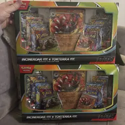 Pokemon TCG Incineroar Ex & Torterra Ex Special Collection Box - BRAND NEW ✅ x2 - Image 1