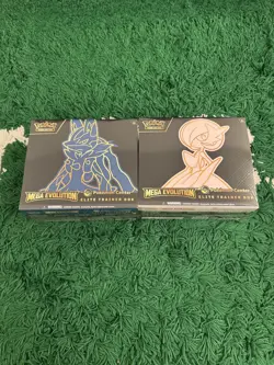 Mega Evolution Gardevoir & Lucario Pokemon Center Elite Trainer Box ETB Sealed - Image 1