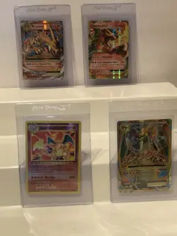 Pokemon Lot Of 4 Evolutions XY Charizard 11/108 101/108 12/108 13 NM Unplayed - Image 1