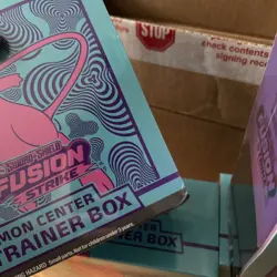 Sword & Shield Fusion Strike Pokemon Center Elite Trainer Box ETB CASE - Image 3