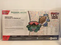 Pokemon Blooming Waters Premium Collection Scarlet & Violet 151 w Acrylic Case - Image 2