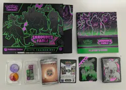 Pokemon TCG Elite Trainer Box EMPTY ETB Shrouded Fable + Extras - Image 1