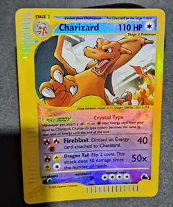 2003 Pokemon TCG Charizard Crystal Skyridge Reverse Holo 146/144 - Image 1