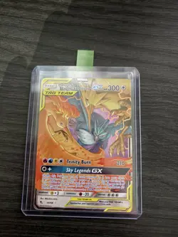 Pokemon TCG Moltres & Zapdos & Articuno GX 44/68 Hidden fates MT/NM Ungraded - Image 2