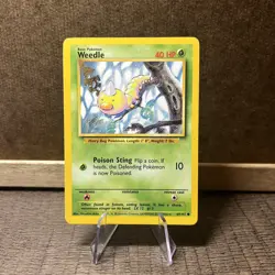 Pokemon TCG - Weedle 69/102 - Common Unlimited - Base Set Unlimited - Image 5