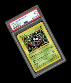 1999 WOTC Pokemon 1st EDITION SHADOWLESS TANGELA 66/102! PSA 9 MINT ENGLISH - Image 1