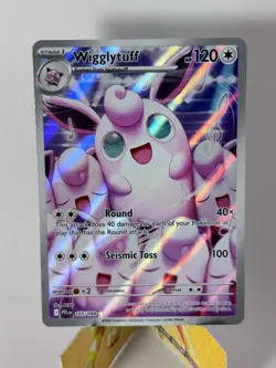 Wigglytuff 105/094 Illustration Rare Pokemon TCG: Phantasmal Flames NM - Image 1