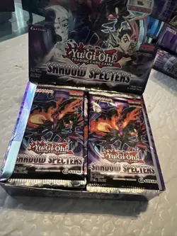 Konami Yu-Gi-Oh Shadow Specters 1st Edition Booster open Box, 24 packs 83717896319 - Image 1