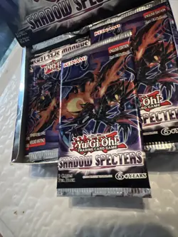 Konami Yu-Gi-Oh Shadow Specters 1st Edition Booster open Box, 24 packs 83717896319 - Image 2