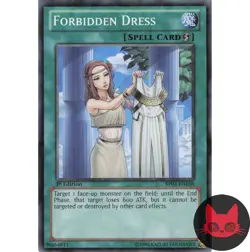 Yugioh Forbidden Dress BP02-EN168 Mosaic Rare 1st Edition NM - Image 1
