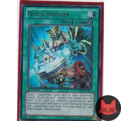 Yugioh Quick Booster CBLZ-EN065 Ultra Rare 1st Edition NM - Image 1