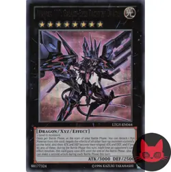 Yugioh Number 107: Galaxy-Eyes Tachyon Dragon LTGY-EN044 Ultra Rare LP - Image 1