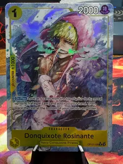 Donquixote Rosinante Alt Art OP12-108 English R Legacy Master One Piece - Image 1